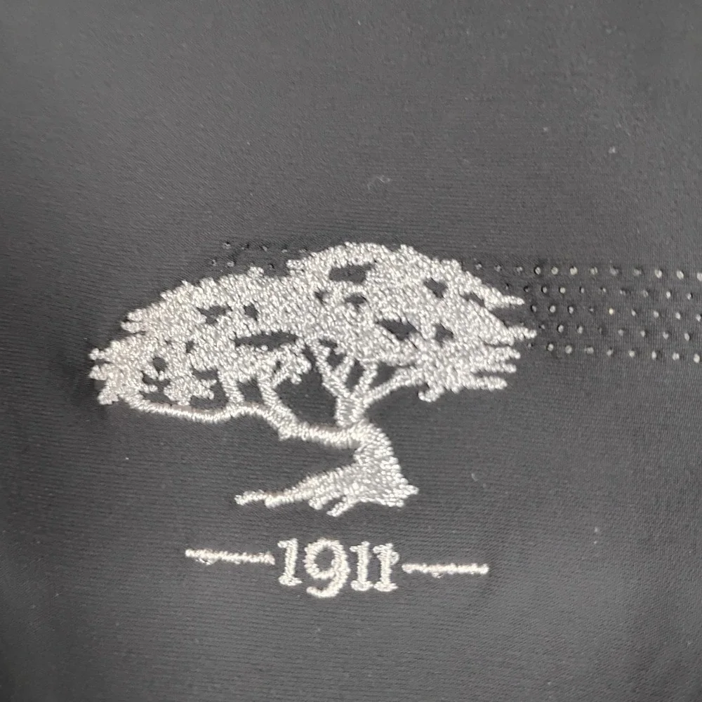 johnnie-O‎ Whatley Full Zip Jacket Mens Medium Heather Black JMJK2330 1911 Tree